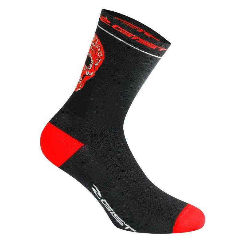 Chaussettes gist crane noir rouge