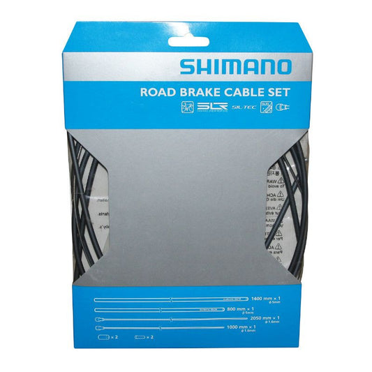 TRANSMISSION FREIN ROUTE SHIMANO GRIS/CABLE TEFLON (KIT TRANSMISSION 2CABLES/2 GAINES)