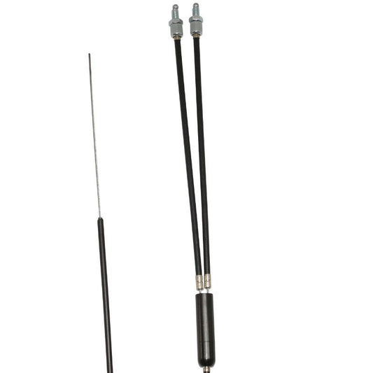 TRANSMISSION FREIN VELO BMX P2R INFERIEUR DU ROTOR A L'ETRIER (CABLE+GAINE)