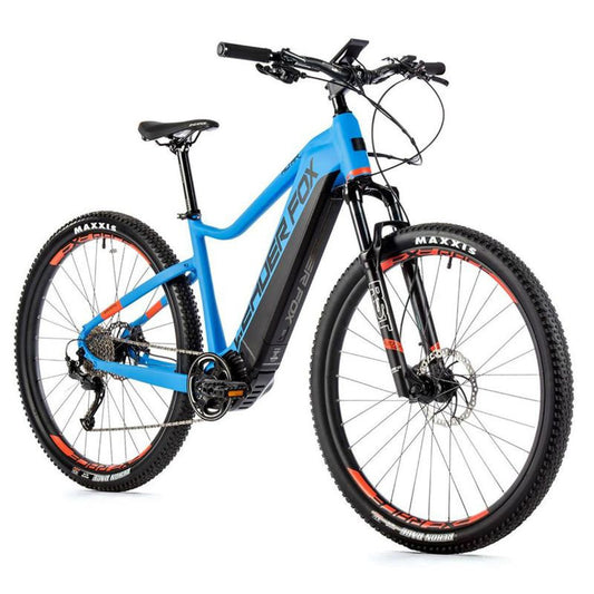 VELO ELECTRIQUE/VAE VTT 29 LEADER FOX ALTAR 2023 HOMME BLEU MAT 9V MOTEUR CENTRAL BAFANG M510 36V 95Nm BATTERIE 20Ah (TAILLE CADRE 21,5'' - H52cm - XL - POUR ADULTE DE 178cm à plus)