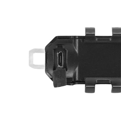 VOYANT LUMINEUX POUR ESSIEUX ARRIERE DE TROTTINETTE XIAOMI M365, PRO BLANC (RECHARGEABLE USB)