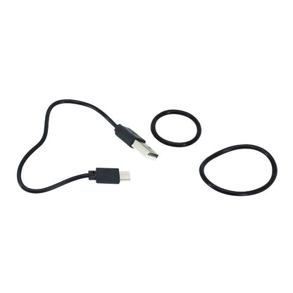 VOYANT LUMINEUX POUR ESSIEUX ARRIERE DE TROTTINETTE XIAOMI M365, PRO BLANC (RECHARGEABLE USB)
