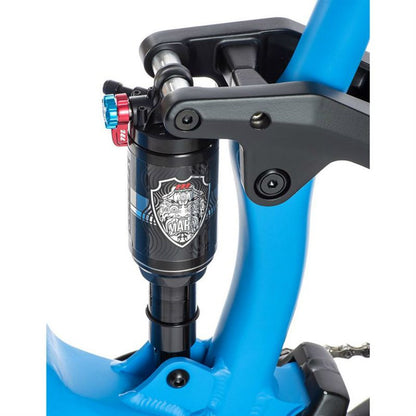Vélo ayra électrique bleu