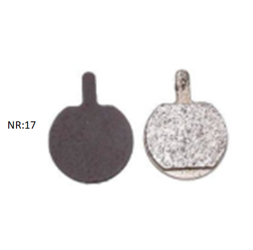 Disc brake pads FIBRAX - Promax DSK-810/Magura/Clara