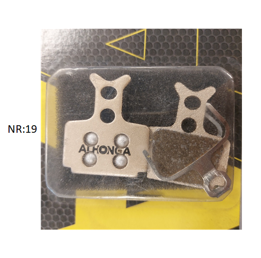 Disc brake pads KB3 ALHONGA (sintered)