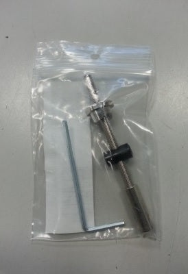 Extremité du cable + clé Allan pour frein TAMBOUR