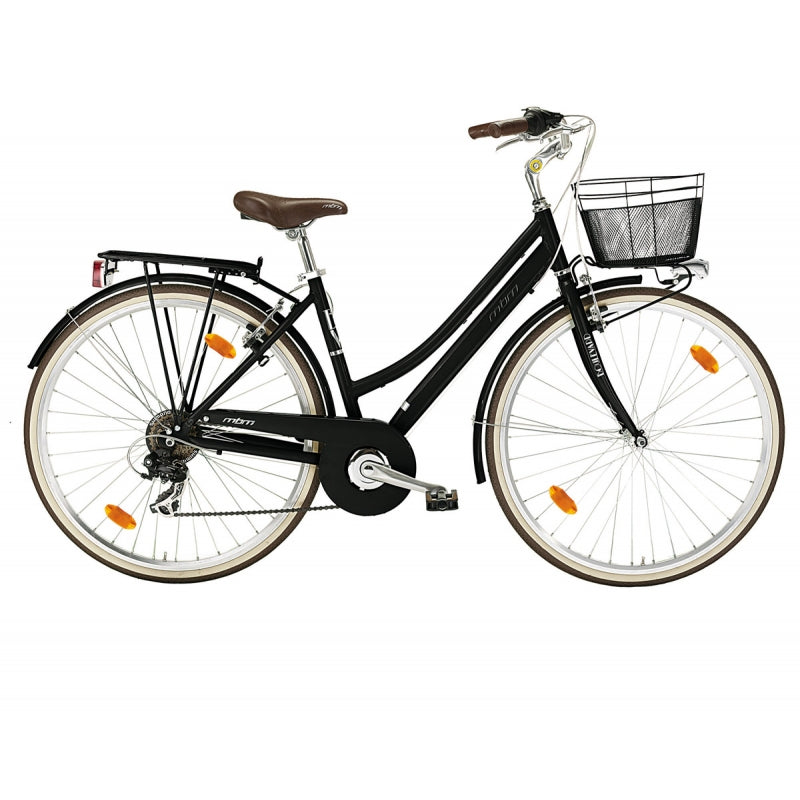 Vélo boulevard dame noir